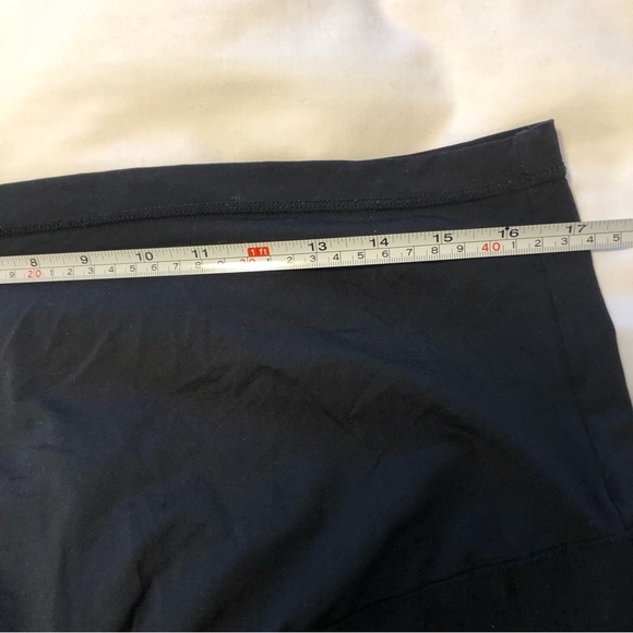 Stork & Babe XL Black Maternity High Rise Panel Straight Leg Pants Pockets - Picture 13 of 16